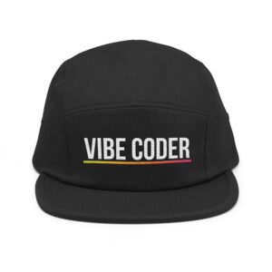 Vibe Coder - Five Panel Cap