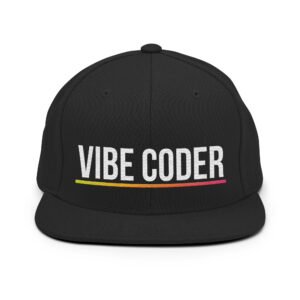 Vibe Coder - Snapback Hat